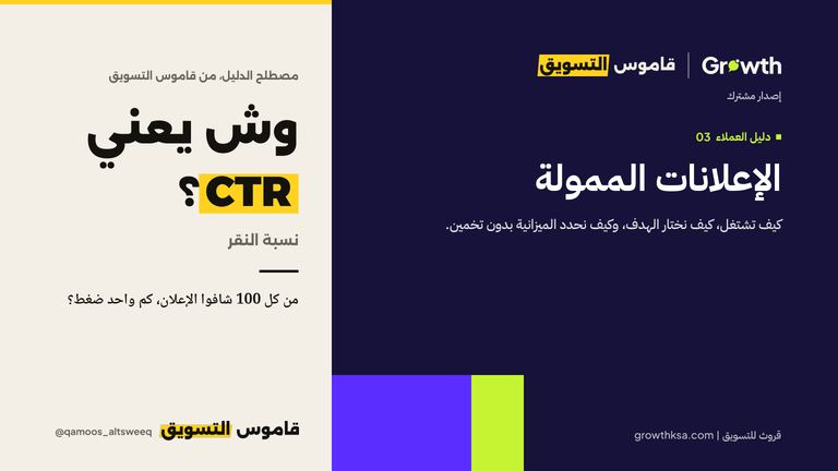 الإعلانات الممولة